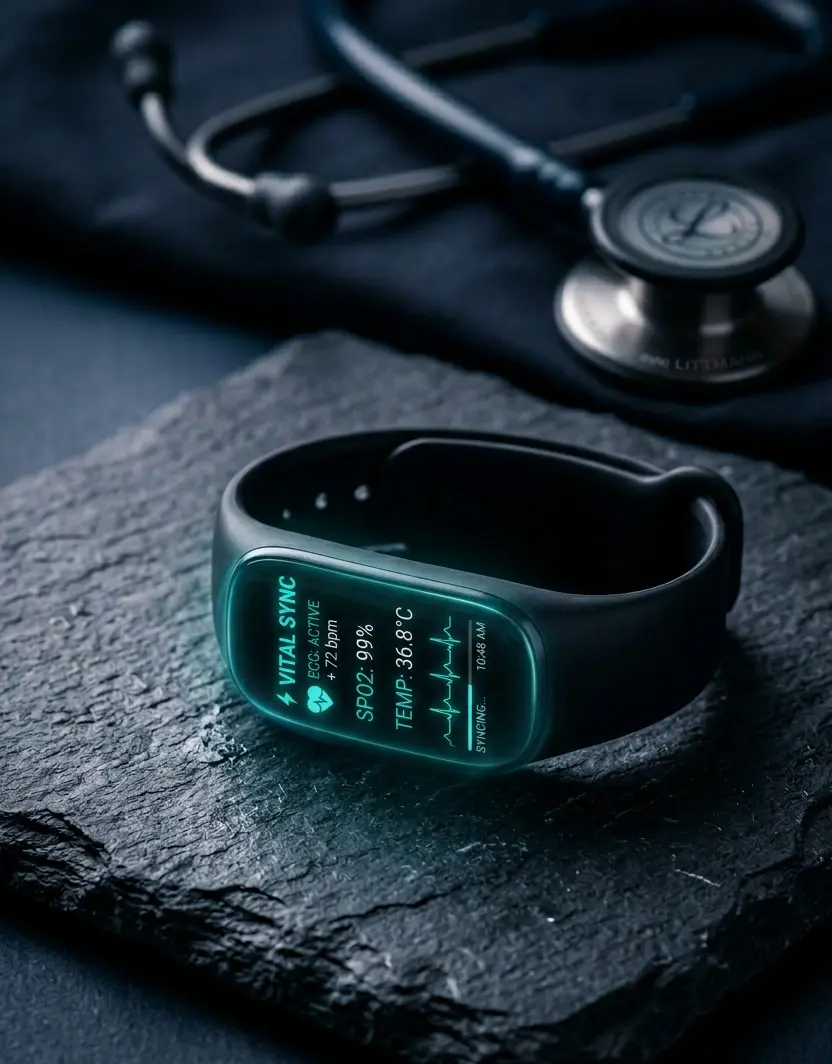 Clinical biometric smart wristband